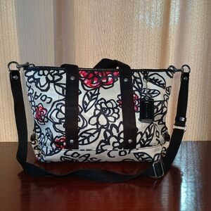 Coach Poppy Floral Graffitti Handbag